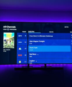 maylit ICRGB TV LED Backlight, 18ft Bluetooth LED Lights for TV 75-85in, USB Powered TV Lights Kit with Remote and App Control, Music Sync Color Change with TV Sound, Bias Lighting for HDTV Room Decor ICRGB (Bluetooth Control) 16.4FT for 75''-85'' TV 25 61Yx7UOHSL