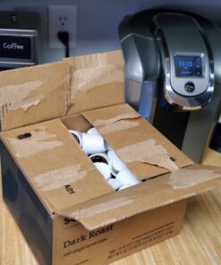 Amazon Brand - Solimo Dark Roast Coffee Pods, Compatible with Keurig 2.0 K-Cup Brewers 100 Count(Pack of 1) 100 Count (Pack of 1) 27 61YyPNQgwaL