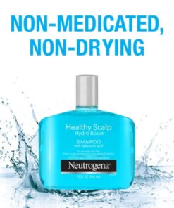 Neutrogena Moisturizing Healthy Scalp Hydro Boost Shampoo for Dry Hair and Scalp, with Hydrating Hyaluronic Acid, pH-Balanced, Paraben & Phthalate-Free, Color-Safe, 12 Fl Oz (pack of 3) 12 Fl Oz (Pack of 3) 13 61YyawF6kUL