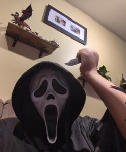 Mossy Oak Fixed Blade Bowie Knife, 2-piece Hunting Knife with Leather Handle Featuring Laser Pattern, Sheath Included 30 61Z FCwVixL