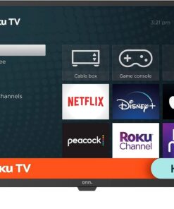 ONN 32-Inch Class HD 720p Smart TV + Free Wall Mount with Wi-Fi Connectivity and Mobile App | Flat Screen TV | Compatible with Home Kit | Alexa and Google Assistant (Renewed) 32" TV + Wall mount 12 61Z Uf4OR1L