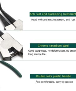 Weilan 21 PCS Pinless Peepers with Pliers Chicken Peepers Eye Glasses Pheasant Poultry Blinders Spectacles Anti-Pecking Plier Tool(Red) 21 Pcs Red Large 20 61Z0ZmMjjHL