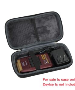 Hermitshell Hard Travel Case for Wahl Professional 8061-100 8164 5-Star Series Rechargeable Shaver Shaper (Black) 12 61Z1cszMcNL