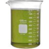Pyrex Glass Griffin Beaker, Low Form, Measuring, 1,000 mL SINGLE STANDARD