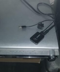 Aisidra Bluetooth Transmitter Receiver V5.0 Bluetooth Adapter for Audio, 2-in-1 Bluetooth AUX Adapter for TV/Car/PC/MP3 Player/Home Theater/Switch, Low Latency, Pairs 2 Devices Simultaneously Black 36 61Z3wjDpr8L