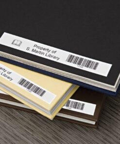 DYMO 45013 D1 Tape Cartridge for Dymo Label Makers, Created Specifically for Your LabelManager and LabelWriter Duo Label Makers, 1/2-inch x 23 Feet, Black on White, Pack of 4 13 61Z56zd8loL