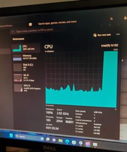 Trycoo WI-6 Mini PC, Intel 12th Gen N100 Mini Computer,16GB DDR4 RAM 512GB SSD,Triple 4K Display/2*USB3.2/WiFi/Bluetooth/Full Function Type-C/Gigabit Ethernet/Support 64GB RAM and 2TB SSD Extensions Intel 12th N100 16GB DDR4 RAM 512GB SSD 28 61Z58x22yFL