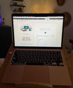 Apple 2020 MacBook Air Laptop M1 Chip, 13” Retina Display, 8GB RAM, 256GB SSD Storage, Backlit Keyboard, FaceTime HD Camera, Touch ID. Works with iPhone/iPad; Gold Without AppleCare+ 67 61Z5XazAN6L