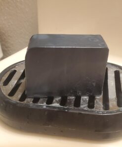 Keika Charcoal Black Soap Bar for Eczema, Psoriasis, Face, Body, Men Women Teens with Oily Skin, 5 oz. 5 Ounce (Pack of 1) 38 61Z63UnLCWL