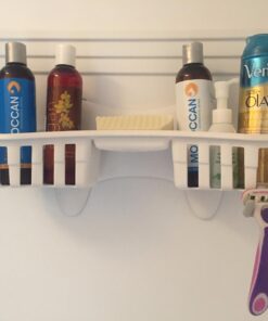 Command Bath Large Water-Resistant Adhesive Refill Strips, 4-Large Strips, Re-Hang Large Bath Hooks or Caddies 32 61Z6gSclZL