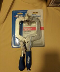 Kreg KHC-Premium 3-inch Face Clamp Silver and Blue 38 61Z7frGnydL