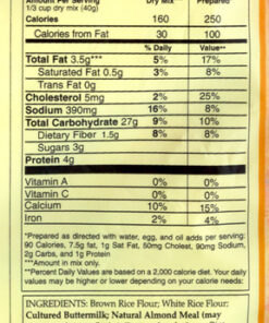 Pamela's Gluten Free Baking and Pancake Mix, Waffles, Cake & Cookies Too, Kosher, Non GMO, 4-Pound Bag (Pack of 3) Baking & Pancake 4 Pound (Pack of 3) 29 61Z9Z7CUwAL