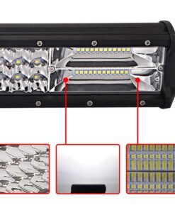 Lumitek 1PCS 12" 72W Led Light Bar Off-Road Led Lights Flood Spot Combo Light Bar Waterproof Driving Lights for Trucks, Off-Road Vehicle, ATV, SUV, UTV, 4WD, Jeep, Boat …… 12inch 72W lights 19 61ZAf7bLzIL