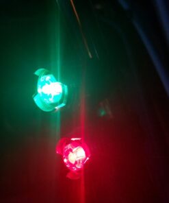 Bright Eyes Green & Red Aluminum Portable Marine LED Boating Lights - Boat Bow or Stern Emergency Backup Safety Lights for Maximum Attention - Waterproof 15 61ZCJTmvjkL