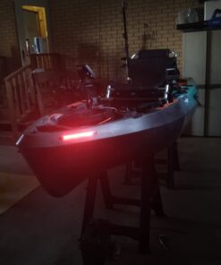 Propel Paddle Gear Led Flex Light Navigation Kit for Kayak & Boats | 2 Bright LED Light Strips | Mounting Track & Stainless Steel Hardware Included | Bright & Durable | Red & Green Lighting 22 61ZDh8FGAQL