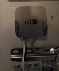 TotalMount – Apple TV Mount – Compatible with all Apple TVs Premium Black Apple TV Mount 28 61ZENBczu0L