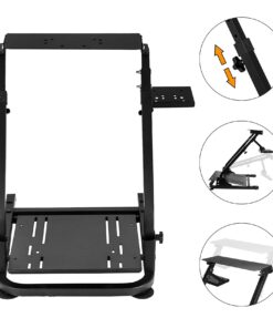 Slendor Racing Steering Wheel Stand for Logitech G920, G25, G27, G29 Wheel, Gaming Wheel Stand Driving Simulator Cockpit Pedal and Shifters Not Included. 21 61ZFwjKWybL