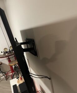 Mounting Dream TV Wall Mount for 32-65 Inch TV, TV Mount with Swivel and Tilt, Full Motion TV Bracket with Articulating Dual Arms, Fits 16inch Studs, Max VESA 400X400 mm, 99lbs, MD2380 35 61ZGJN2w63L