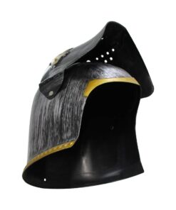 Nicky Bigs Novelties Medieval Templar Knight Helmet Costume Headwear, Silver, One Size 17 61ZGKUgZQ3L