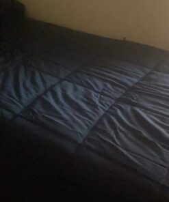 Bedsure Twin Comforter Duvet Insert Black - Quilted Bedding Kids' Comforters for Twin Bed, All Season Down Alternative Comforter Twin Size for Kids with Corner Tabs 17 61ZGVn15zzL