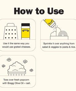 Alternative view of Bragg Premium Nutritional Yeast Seasoning 4.5 Ounce (Packaging May Vary) 4.5 Ounce (Pack of 1)