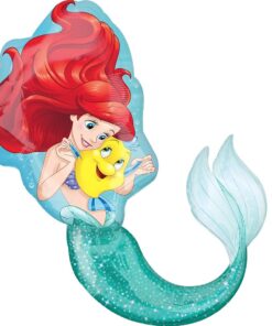 Ariel Little Mermaid Princess Undersea 5th BIRTHDAY PARTY Balloon decorations supplies 9 61ZKLCK0siL