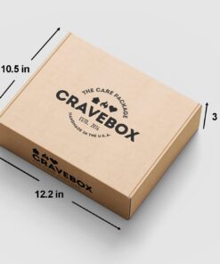 Alternative view of CRAVEBOX Snack Box Care Package Pack for Adults Birthday Gifts for Men and Women, Christmas Final Exams