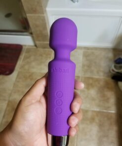 Shibari Mini Halo Vibrator, Wand Massager Vibe, Cordless, Quiet, High Power & Waterproof, Vibration Clitoris Stimulation, Adult Sex Toys, Personal Vibrator for Women, Sex Vibrators (Purple) Purple 21 61ZOryxbecL