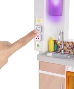 Barbie DreamHouse Dollhouse with 75+ Accessories and Wheelchair Accessible Elevator, 10 Play Areas, 3 Custom Light Settings & Music (Amazon Exclusive) 19 61ZPN2wNagL