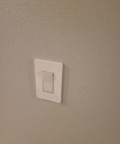 ENERLITES Screwless Decorator Wall Plates Child Safe Outlet Covers, Size 1-Gang 4.68" H x 2.93" L, Unbreakable Polycarbonate Thermoplastic, SI8831-W-10PCS, Glossy, White, 10 Count Standard Size 39 61ZQ5mMkZKL