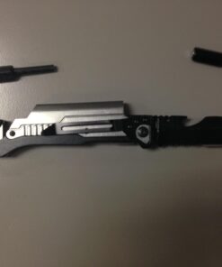 Snake Eye Tactical Tactical 6-in-1 Multi-tool Knife with Flint Fire Starter, LED Light, Bottle Opener, Belt Cutter and Windows Breaker BK-4 23 61ZQyn1rNBL