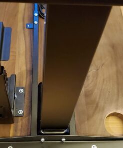 VIVO Adjustable Under Desk and Wall PC Mount, Computer Case CPU Holder with Swivel Action and Secure Locking, Black, MOUNT-PC01 69 61ZRxNMCNL