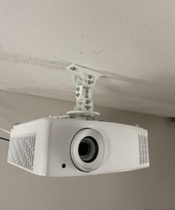 VideoSecu Universal LCD/DLP Swivel Tilt Projector Ceiling Mount Bracket Fits Flat and Vaulted Ceiling PJ1W WU8 27 61ZS0N1593L