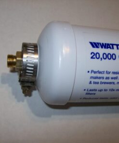 Watts Inline Water Filter 20,000 gallon Capacity- Inline Filter for refrigerator, Ice Maker, Under Sink, and Reduces Bad Taste, Odors, Chlorine and Sediment in Drinking Water 38 61ZS7s2osUL