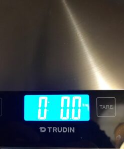 【NASA-Grade】33lb Food Kitchen Digital Scale,【Bread Meat Cookies Measures Precisely】Weight Grams and Ounces for Baking Cooking,1g/0.1oz Precise Graduation,304 Stainless Steel,Waterproof Tempered Glass 39 61ZSkXebavL