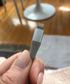 Anker Powerline+ II Lightning Cable (6ft), MFi Certified for Flawless Compatibility with iPhone X /8/8 Plus/7/7 Plus/6/6 Plus/5/5S and More(Silver) 6ft Silver 27 61ZTDLqek2L