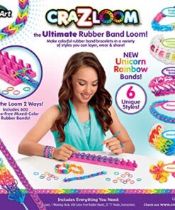 Cra-Z-Art Cra-Z-Loom Ultimate Rubber Band Bracelet Maker Activity Kit for Ages 8 and Up (packaging may vary) 13 61ZTKCbt98L
