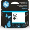 HP 62 Black Ink Cartridge | Works with HP ENVY 5540, 5640, 5660, 7640 Series, HP OfficeJet 5740, 8040 Series, HP OfficeJet Mobile 200, 250 Series | Eligible for Instant Ink | C2P04AN 78 61ZTbd28aGL