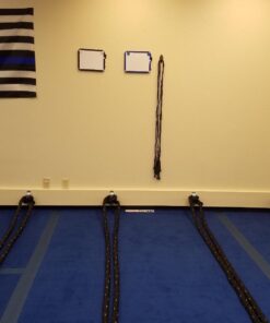 ZENY Exercise Battle Rope 1.5/2 Inch Diameter 30ft/40ft/50ft Length Poly Dacron Workout Exercise Training Rope Core Strength Muscles Building Conditioning Rope Home Gym Equipment 1.5''x30ft 28 61ZUNTCIJ L