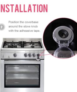 EUDEMON Clear 6pack Safety Children Kitchen Stove Gas Knob Covers (Clear) 34 61ZV0RkvNsL