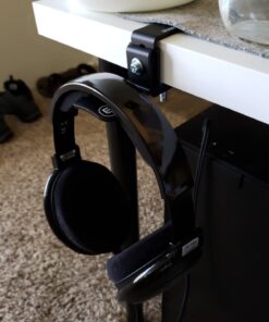 BRAINWAVZ Hengja - The Desk Headphone Stand Hanger Mount, All Metal, Rotatable Mount, PC & Gaming Headset Holder 78 61ZVsrBz76L