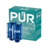 PUR PLUS Faucet Mount Replacement Filter 2-Pack, Genuine PUR Filter, 3-in-1 Powerful, Natural Mineral Filtration, Lead Removal, 6-Month Value, Blue (RF99992) Count of 2 Water Filters 36 61ZWJggVaL