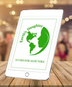 Earth's Daughter Organic Aloe Vera Gel from 100% Pure and Natural Cold Pressed Aloe – Moisturizes - Great for Face - Hair- Sunburn - Aftershave - Bug Bites - 12 oz. 23 61ZZAeGVl8L