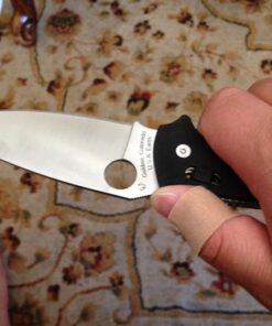 Spyderco Manix 2 XL Folding Knife - Black G-10 Handle with PlainEdge, Full-Flat Grind, CPM S30V Steel Blade and Ball Bearing 70 61ZZGOtMT1L