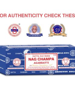 Satya Sai Baba Nag Champa Agarbatti, 250gms Hand Rolled Fine Quality Incense Sticks for Purification, Relaxation, Positivity, Yoga, Meditation 23 61ZZJDUIpcL