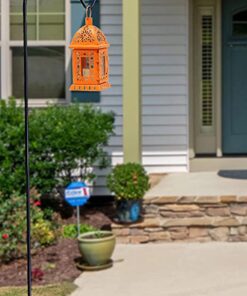 Ashman Black Shepherd Hook 92 Inch (Pack of 3), 1/2-Inch Thick, Solid Metal Single Piece Hook, Super Strong, Rust Resistant, Hanging Plant Baskets, Heavy Bird Feeders & More. 3 Pack 12 61ZZXdq1E3L