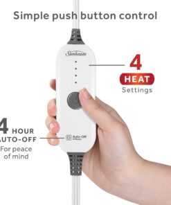 Sunbeam Royal Ultra Cabernet Heated Personal Throw / Blanket, Cozy-Warm, Adjustable Heat Settings 18 61ZZe0OxvL