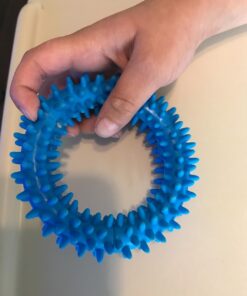 Original Monkey Spiky Sensory Ring / Bracelet Fidget Toy (Pack of 3) - No BPA, Phthalate, Latex - Fidgets Toys / Stress Rings for Children and Adults - by Impresa Products 24 61ZadtAa7UL