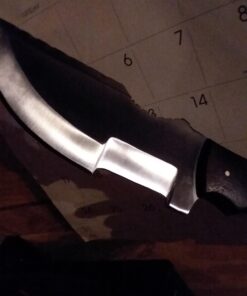 Ottoza Handmade D2 Steel Tracker Knife - Survival Knife - Camping Knife - Outdoor Knife - D2 Tools Steel Hunting Knife with Sheath Horizontal Carry Fixed Blade Knife No:116 Classic 42 61ZbOl9DnmL