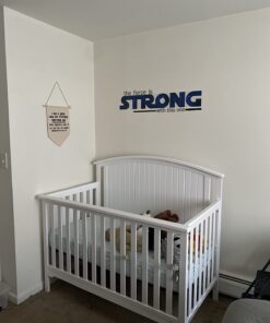 RoomMates RMK3077SCS Star Wars Classic The Force Is Strong Quote Peel and Stick Wall Decals 35.25" x 10" 15 61Zbk8DHCkL